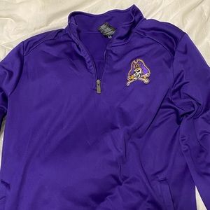 ECU quarter zip men’s L